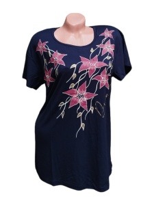 Tricou dama din bumbac model nou cod x1326