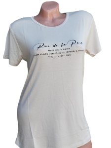 Tricou dama din bumbac model nou cod x2786