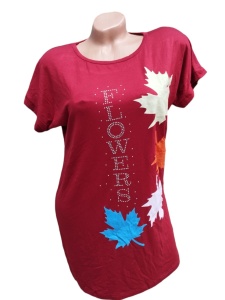Tricou dama din bumbac model nou cod x2836