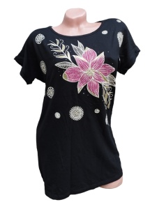 Tricou dama din bumbac model nou cod x2846