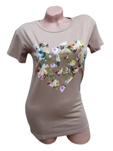 Tricou dama din bumbac model nou cod x2866