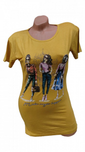 tricou de dama din bumbac cod m3808