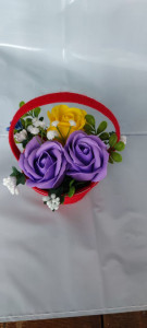 Aranjamente florale din săpun cod k58 - Img 1