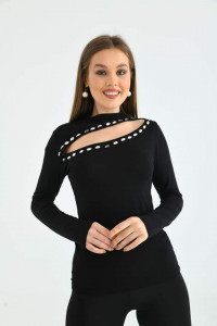 Bluza calitativa de dama subtire cod T621 - Img 2
