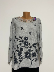 Bluza calitativa de dama subtire cod T664 - Img 1