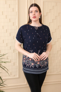 bluza dama cu maneca scurta cod n1665 - Img 1