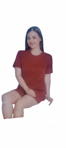 compleu dama din tricot finut model nou cod L23073 - Img 1