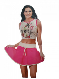 compleu scurt de vara model nou cod n3671 - Img 2