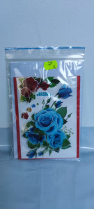 Felicitare cu floare si petale 3D lucrate manual cod k729 - Img 6