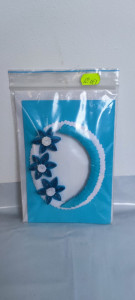 Felicitare cu floare si petale 3D lucrate manual cod k739 - Img 5