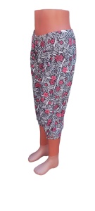 Pantaloni 3 sfert vaporosi de vara pentru dama cod x5386