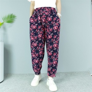 Pantaloni de vara subtiri si vaporosi model nou cod x5919