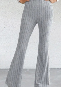Pantaloni din tricot calitativ de dama cod T1214 - Img 1