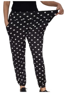 Pantaloni lungi vaporosi de vara pentru dama cod x5376