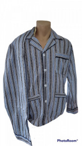 Pijamale de barbati cu maneca lunga si pantaloni lungi cod 49703 - Img 2
