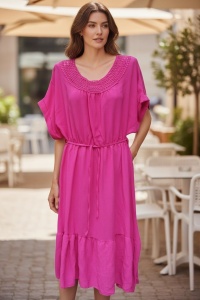 Rochie dama fabricatie Italia, croiala moderna, usoara si eleganta