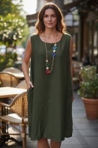 Rochie dama fabricatie Italia, croiala moderna, usoara si eleganta