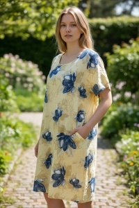 Rochie dama fabricatie Italia, croiala moderna, usoara si eleganta