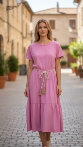 Rochie dama fabricatie Italia, croiala moderna, usoara si eleganta