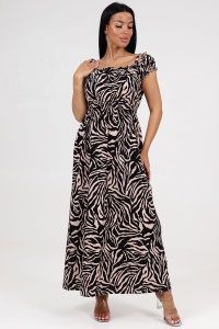 Rochie de vara cu diferite imprimeuri model nou cod x5684