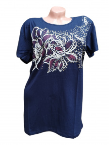 Tricou dama calitativ cu maneca scurta cod x0301 - Img 2