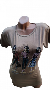 tricou dama cu maneca scurta cod m3468