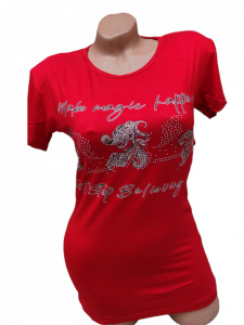 tricou dama cu maneca scurta cod m866