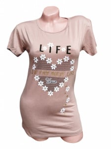 Tricou dama cu maneca scurta cod x0189