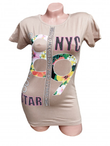 Tricou dama cu maneca scurta cod x0191 - Img 2