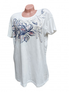 Tricou dama cu maneca scurta cod x0306 - Img 2