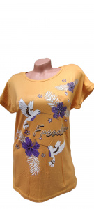 Tricou dama cu maneca scurta cod x0361 - Img 2