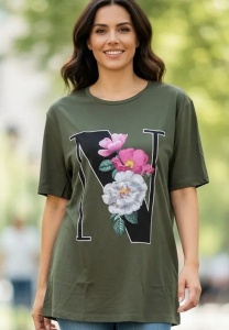 Tricou dama cu maneca scurta, marimi pana la 5xl