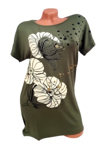Tricou dama din bumbac cod x5906