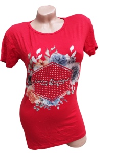 Tricou dama din bumbac model nou cod x2837
