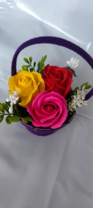 Aranjamente florale din săpun cod k29 - Img 3