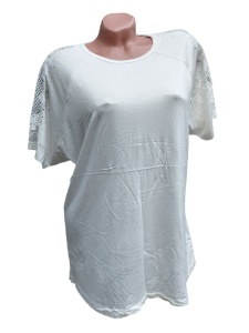 Bluza dama cu broderie pe maneci cod x2450
