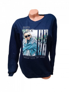 bluza dama cu maneca lunga cod m1937 - Img 1