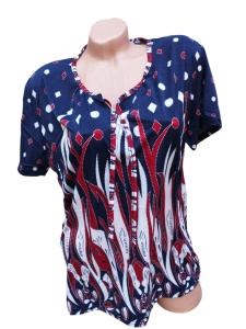Bluza dama cu maneca scurta cod x2389