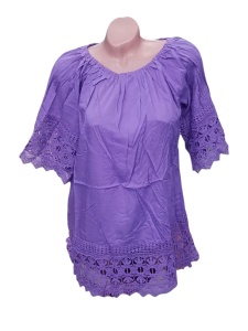 Bluza dama eleganta cu maneca scurta model nou cod x5813