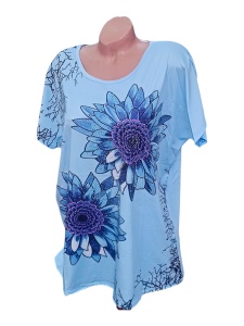 Bluza dama eleganta cu maneca scurta model nou cod x5820