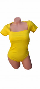Body dama calitativ din tricot subtire cod T955 - Img 1