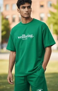 Compleu barbati de vara, tricou cu maneca scurta si pantaloni scurti