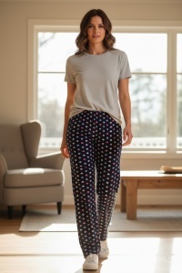 Pantaloni de pijama din polar pentru dama COD PNT-074
