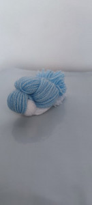 Pasarica din mohair lucrata manual cod k413 - Img 5