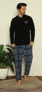 Pijama barbati calitativa cocolino cod T1361