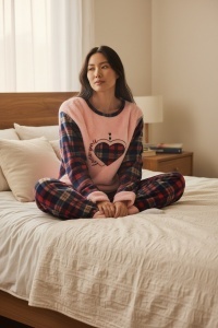 Pijama groasa cocolino de dama COD PJ-060