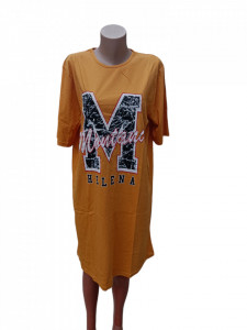 rochie dama cu maneca scurta cu buzunare cod n3419 - Img 2