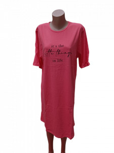 rochie dama cu maneca scurta cu buzunare cod n3439 - Img 2