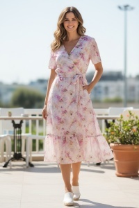 Rochie eleganta de vara, design modern si feminin