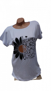 tricou dama cu maneca scurta cod m764